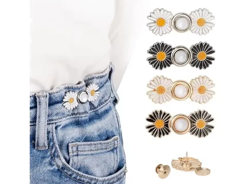 daisy jeans button set for denim and casualwear
